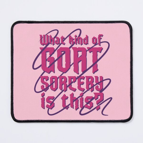 Item preview, Laszlo's Goat Sorcery (Deep Pink) designed and sold by spookyhobbit.