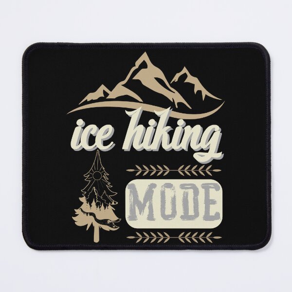 Item preview, ice hiking mode, forest river sun inside tree pine designed and sold by movie-popcorn.