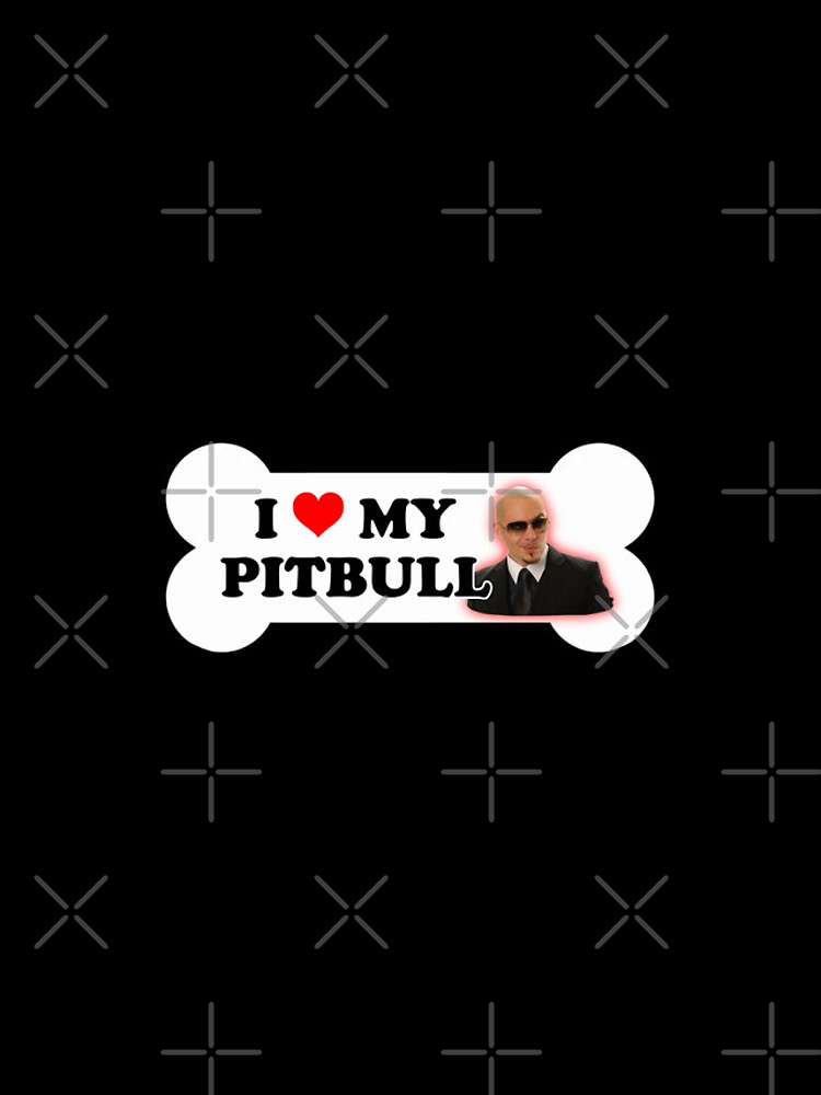 Aperçu 4 sur 4. Coque iPhone avec l'œuvre J'aime ma parodie d'autocollant de pare-chocs Pitbull créée et vendue par snazzyseagull.