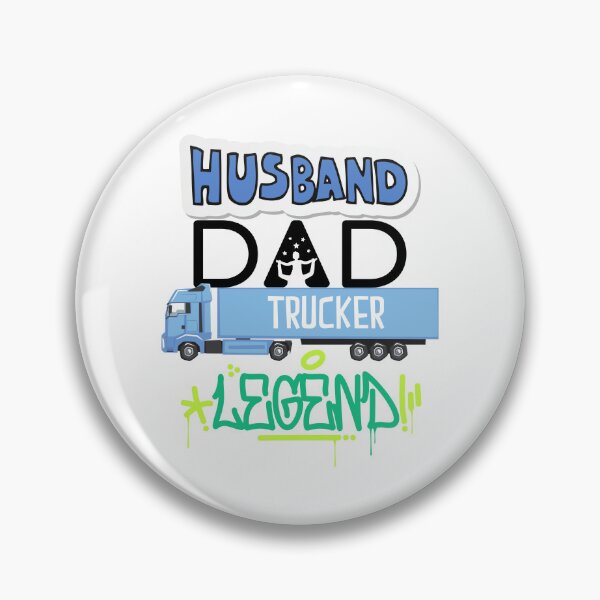 Item preview, Husband dad trucker legend designed and sold by Design Kingdom.