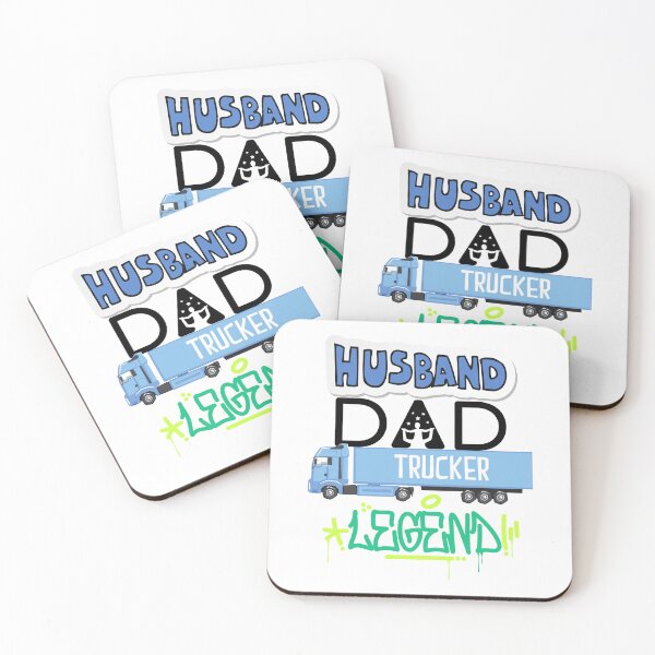 Item preview, Husband dad trucker legend designed and sold by Design Kingdom.