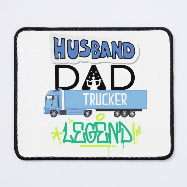 Item preview, Husband dad trucker legend designed and sold by Design Kingdom.