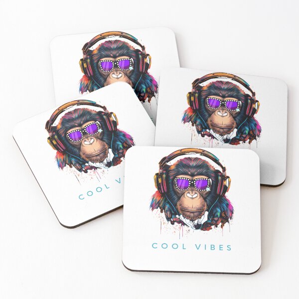 Item preview, Cool Vibes NFT Monkey designed and sold by MotivateToLife.