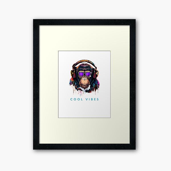 Item preview, Cool Vibes NFT Monkey designed and sold by MotivateToLife.