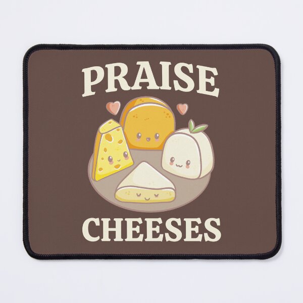 Item preview, Praise Cheeses Cheese Pun designed and sold by sunburstdesigns.