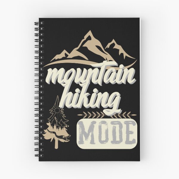 Item preview, mountain hiking mode, forest river sun inside tree pine designed and sold by movie-popcorn.