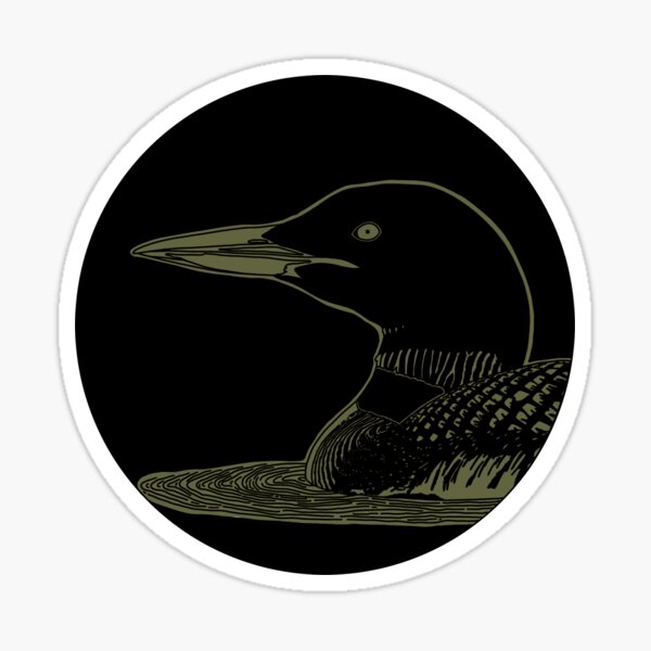 Loon Sticker