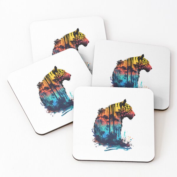 Item preview, The Wildlife Kings - The Shape of the Tiger King 1 designed and sold by Earth Celebration Designs.