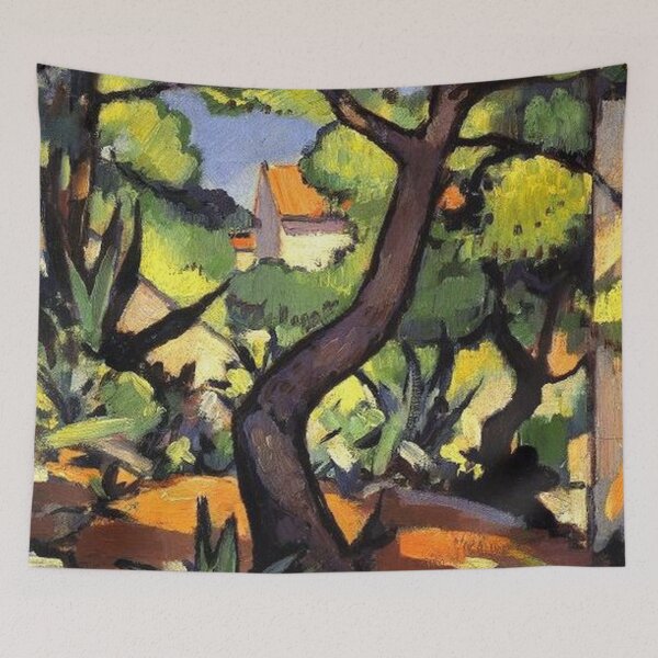 Item preview, Landscape at Cassis by Samuel John Peploe designed and sold by tomorrowsart.