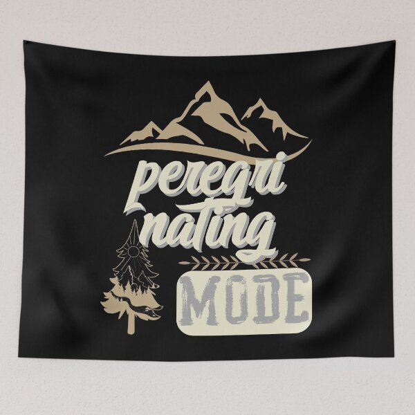 Item preview, peregri nating mode, forest river sun inside tree pine designed and sold by movie-popcorn.