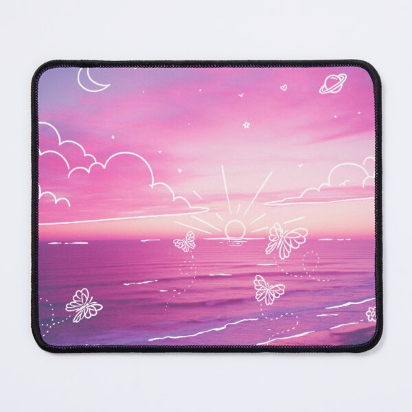 Item preview, Fantasy Purple Sunset Cute Doodle Aesthetic designed and sold by trajeado14.