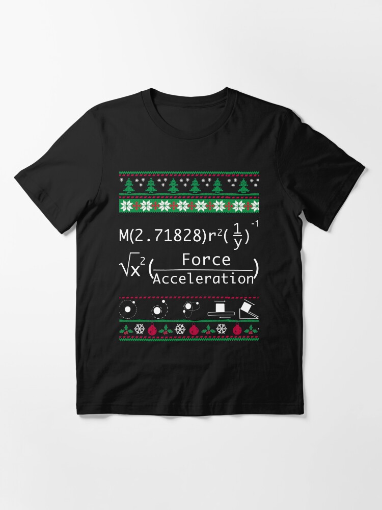 physics christmas sweater