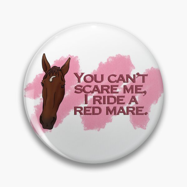 Item preview, I Ride A Red Mare designed and sold by BalancedEquine.