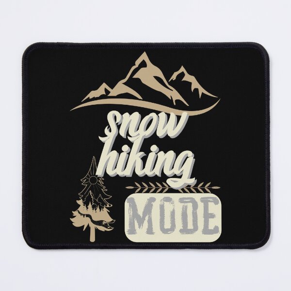 Item preview, snow hiking mode, forest river sun inside tree pine designed and sold by movie-popcorn.