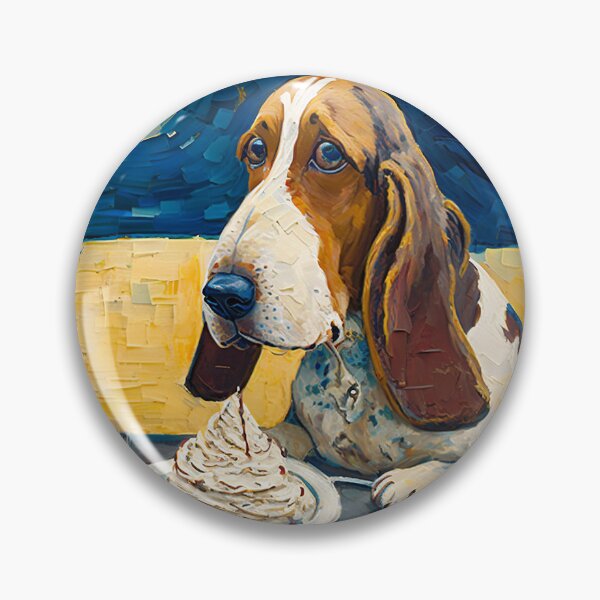 Item preview, Dog eating a pudding designed and sold by idrawyourdream.
