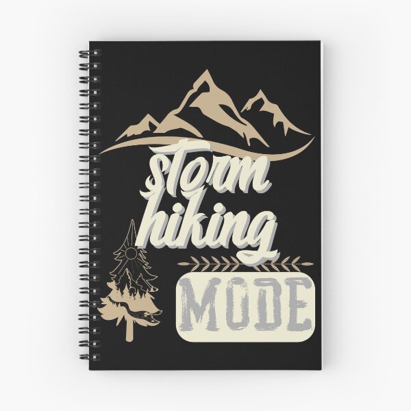 Item preview, storm hiking mode, forest river sun inside tree pine designed and sold by movie-popcorn.