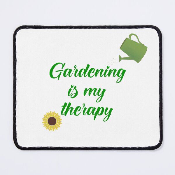 Item preview, Gardening is my therapy designed and sold by KaisPrints.