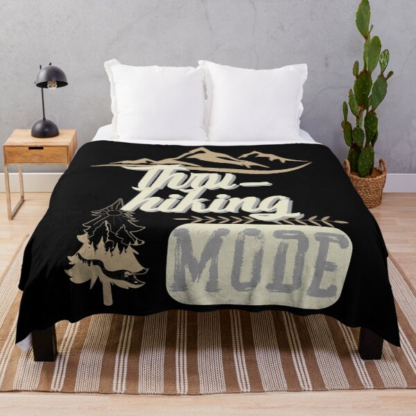Item preview, thru- hiking mode, forest river sun inside tree pine designed and sold by movie-popcorn.