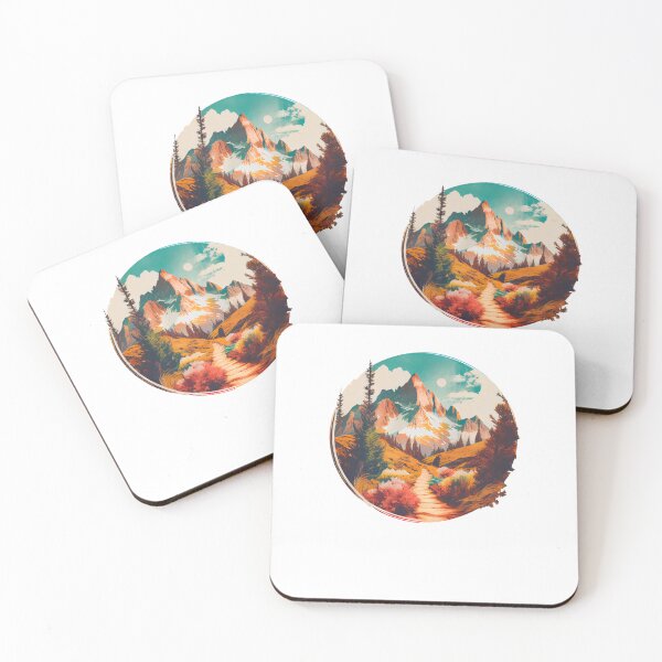 Item preview, Hiking Trail into High Alpin Mountain designed and sold by Fitbys.