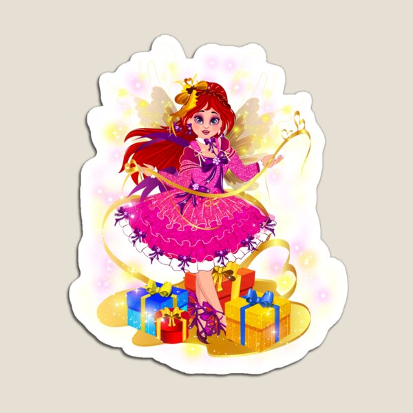 Item preview, Ruby The Ribbon Fairy With Magical Bows designed and sold by FairyBookClub.
