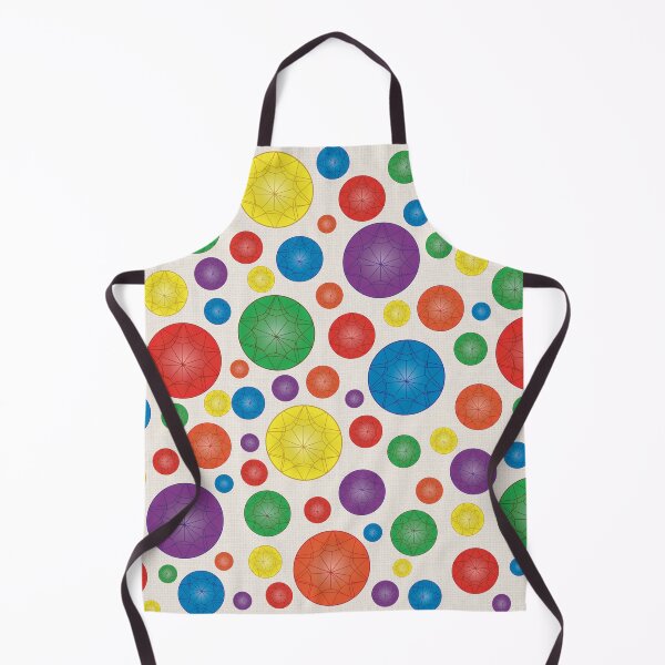 Item preview, Rainbow Jewels On White designed and sold by ColorZoo.