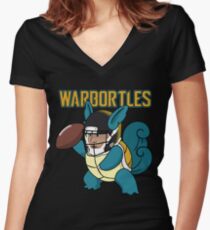 Warbortles 1 Women's Fitted V-Neck T-Shirt