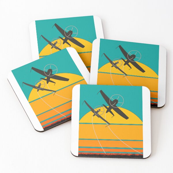 Item preview, Sunset Fighters - Vintage Sunset Flying designed and sold by RampRatGear.