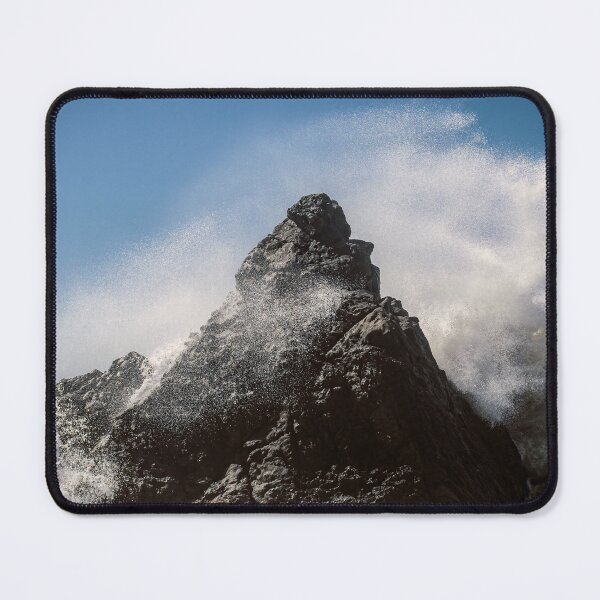 Item preview, Salt Spray Over Sea Stacks at Harris Beach State Park in Oregon designed and sold by SeaChangeDesign.