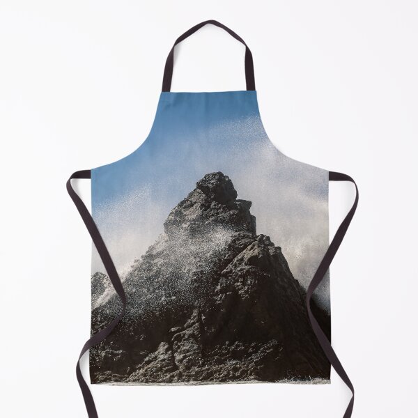 Item preview, Salt Spray Over Sea Stacks at Harris Beach State Park in Oregon designed and sold by SeaChangeDesign.