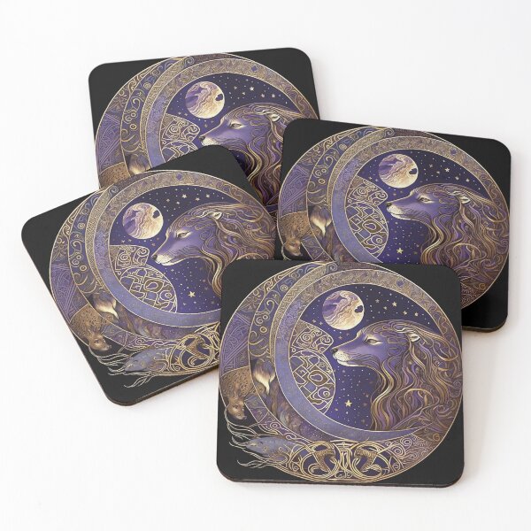Item preview, Celtic Tribal Moon Lion designed and sold by AwakenedSoul.