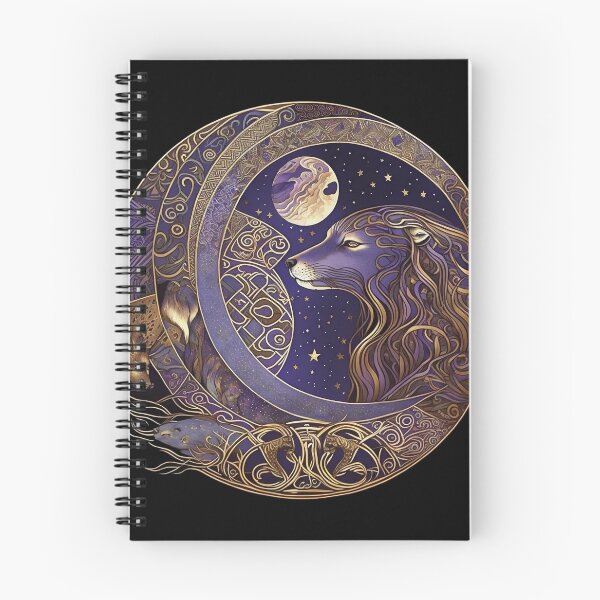 Item preview, Celtic Tribal Moon Lion designed and sold by AwakenedSoul.