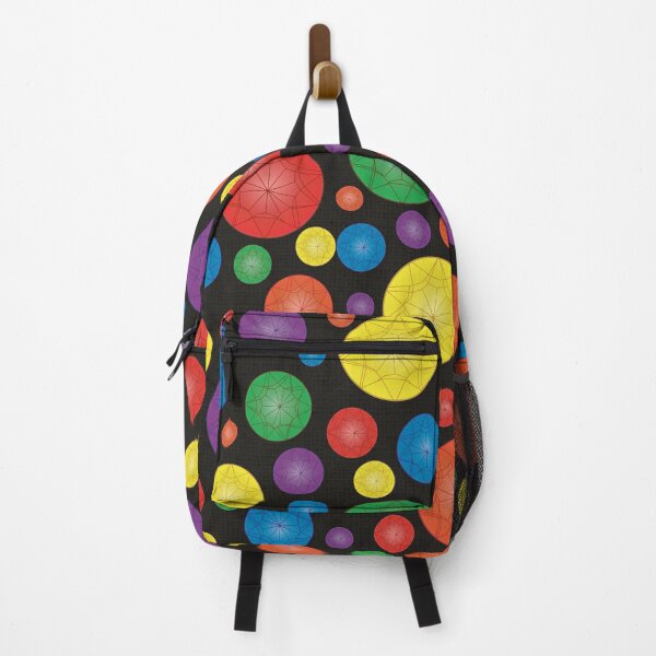 Item preview, Rainbow Jewels On Black designed and sold by ColorZoo.