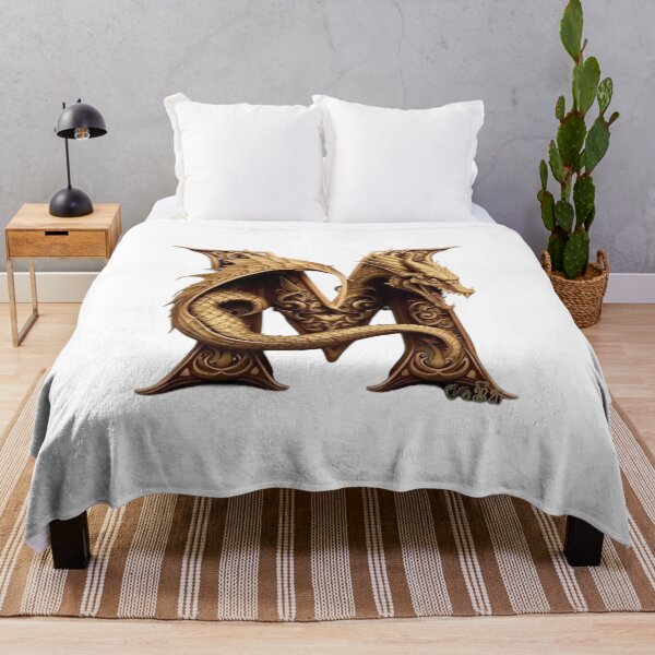 Item preview, letter m dragon designed and sold by Bilexpress.