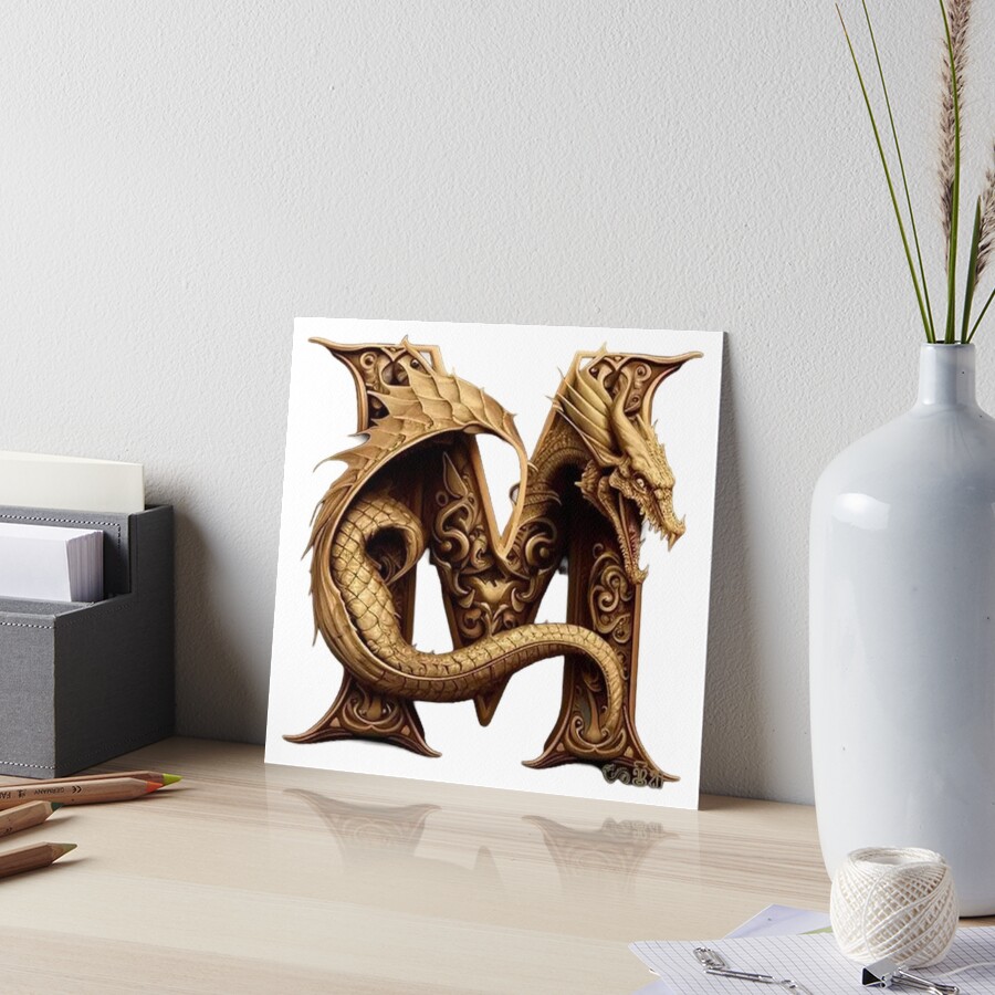 letter m dragon