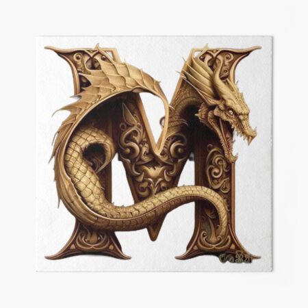 letter m dragon