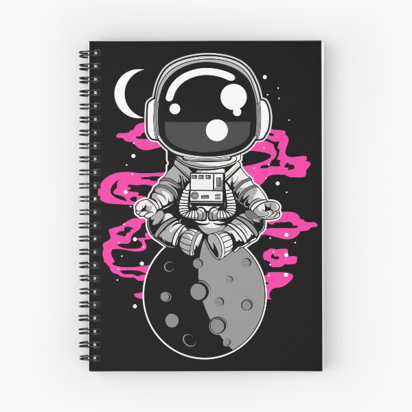 Item preview, Cute Astronaut Meditation on the Moon designed and sold by alanhucko.