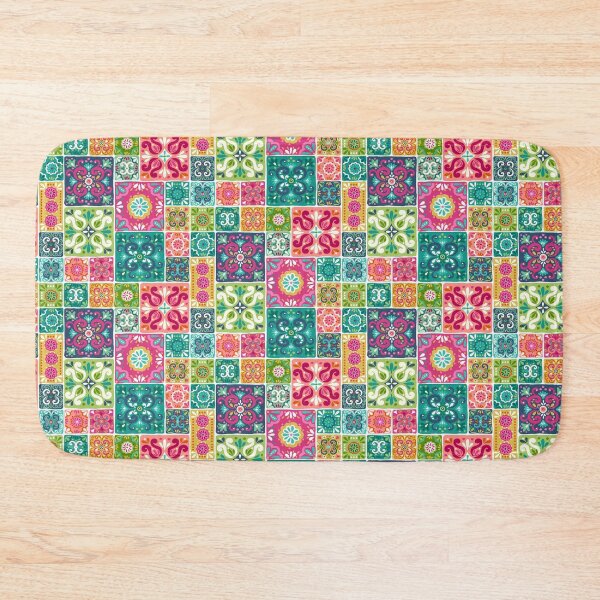 Item preview, Bright Rococo tiles designed and sold by Cheekyleopard.