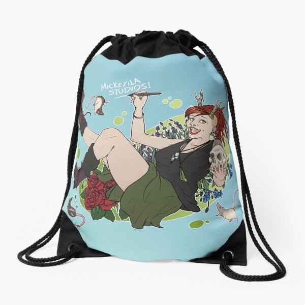 Mickeyila Studios Drawstring Bag