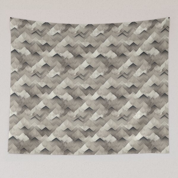 Item preview, Shades of Gray: An Abstract Black and White Pattern designed and sold by HiArtify ❤️.