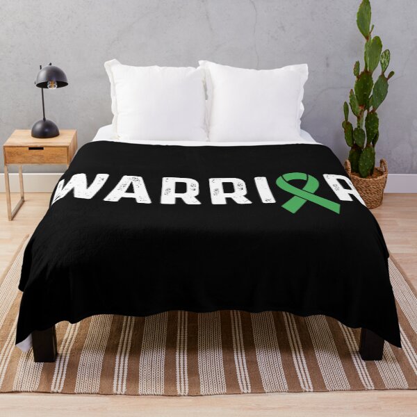 Item preview, Non-Hodgkin Lymphoma Awareness Green Ribbon Warrior designed and sold by CancerMerch.