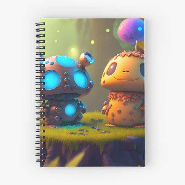 Item preview, cute robots designed and sold by Nosinfantasia.