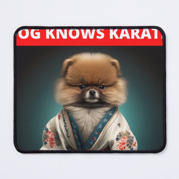 Item preview, DANGER Pomerania dog knows karate designed and sold by Pantoja9205.