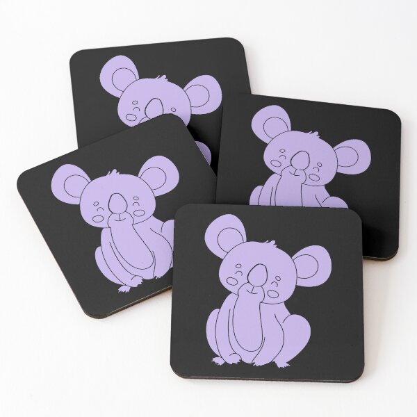 Aperçu de l'œuvre Koala Violet Pastel créée et vendue par 37jlee.