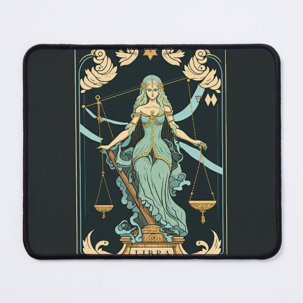 Item preview, Libra Tarot Card Style Art designed and sold by ThatsTheStyle.