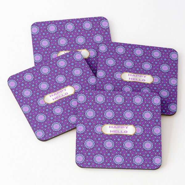 Item preview, HAPPY HELLO WILD PATTERNS 32 ( HONEYCOMB 1 ) designed and sold by lovingtouch.