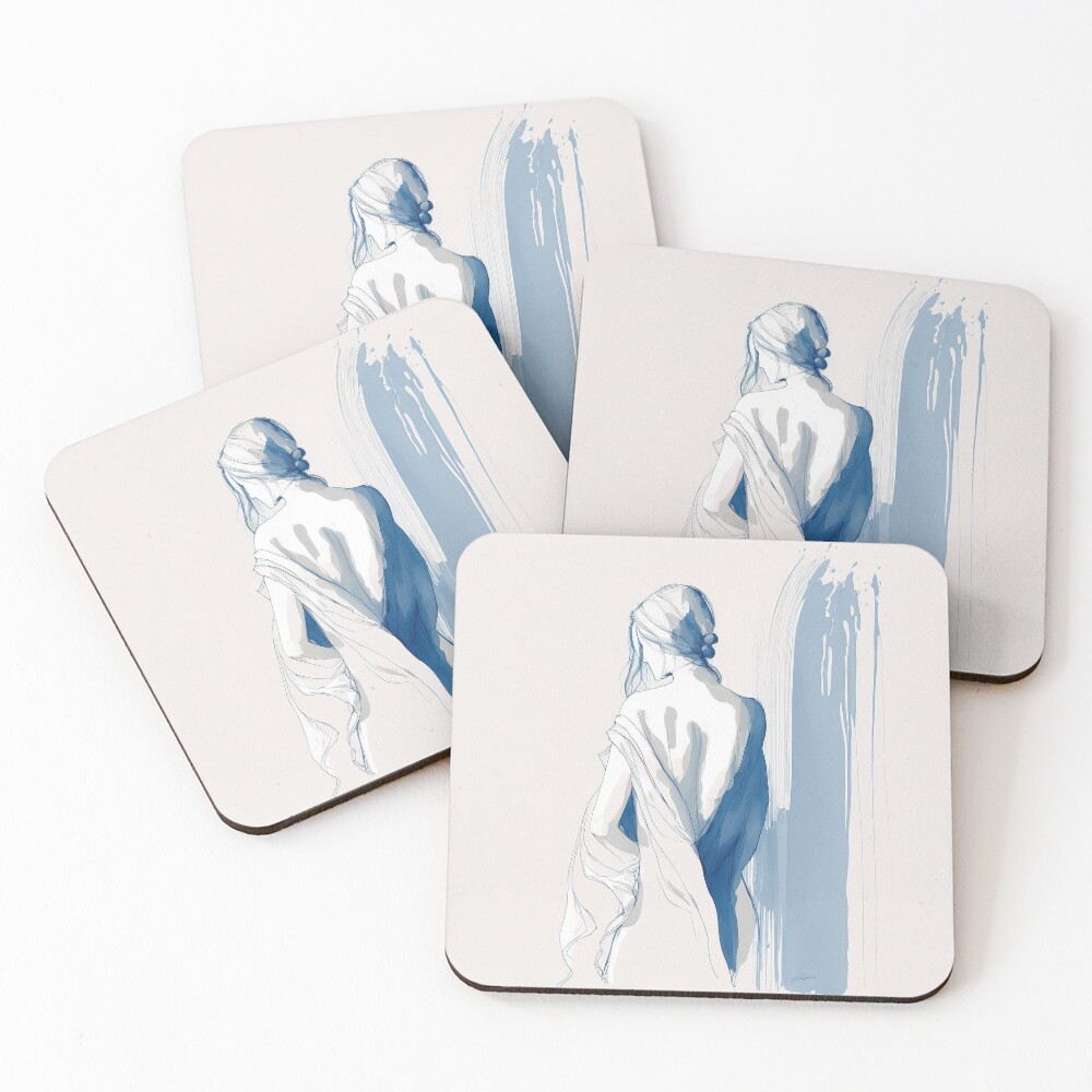 Item preview, Coasters (Set of 4) designed and sold by ArtifyPatterns.