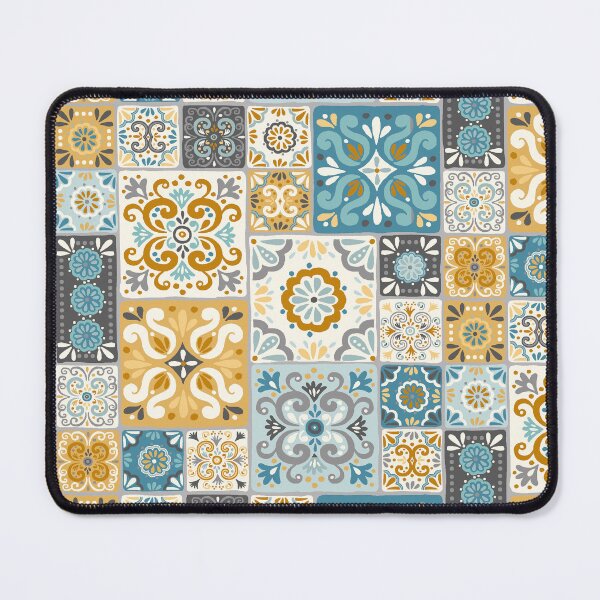 Item preview, Neutral Rococo-style tile print designed and sold by Cheekyleopard.