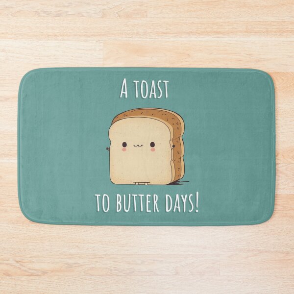 Item preview, A Toast to Butter Days! designed and sold by rudekitten.