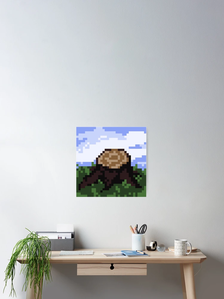 Thumbnail 2 of 3, Poster, Tree Stump designed and sold by just4pixels.