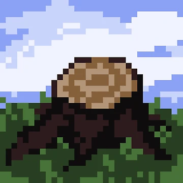 Artwork thumbnail, Tree Stump by just4pixels